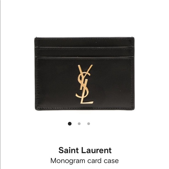 Saint LaurentMonogram Card Case - Picture 1 of 4